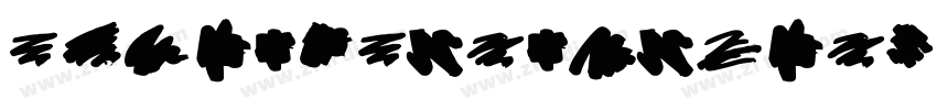 ACME HAND INKED字体转换